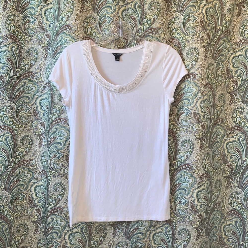 Ann Taylor White Dress Tank